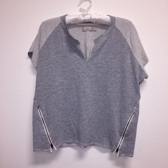 ⭐️🔻Nation Cropped Sweater Tee - Picture 1 of 4